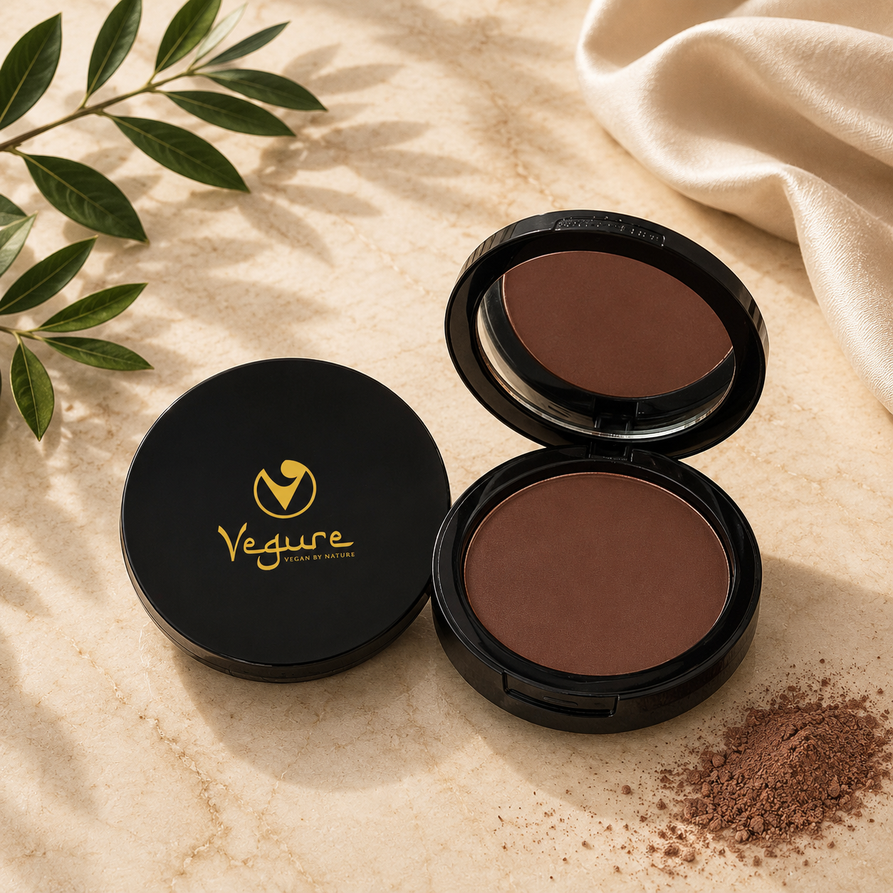 Dual Blend Powder Foundation - Cinnamon
